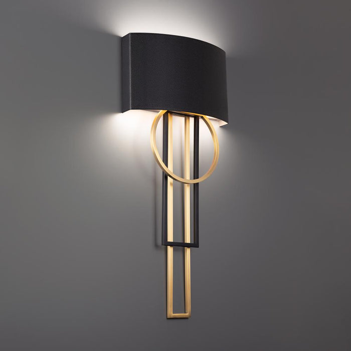Sartre Wall Sconce Light | WS-80332-BK/AB
