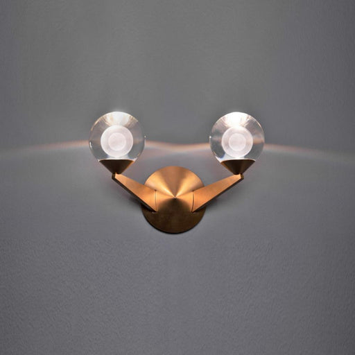 Double Bubble Wall Sconce Light | WS-82015-AB