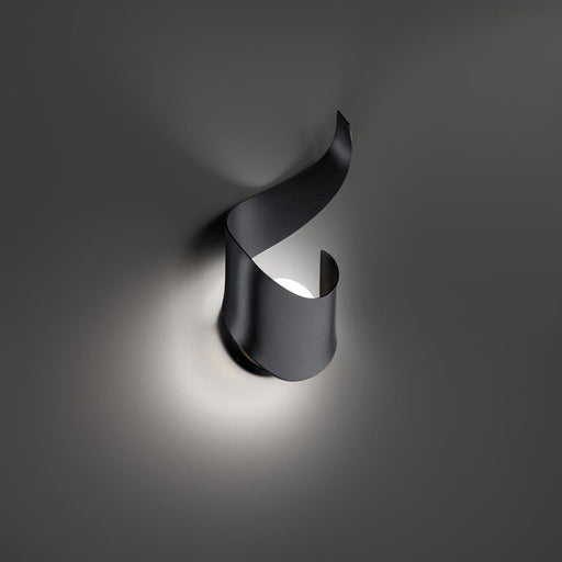 Flamme Outdoor Wall Sconce Light | WS-W18416-BK