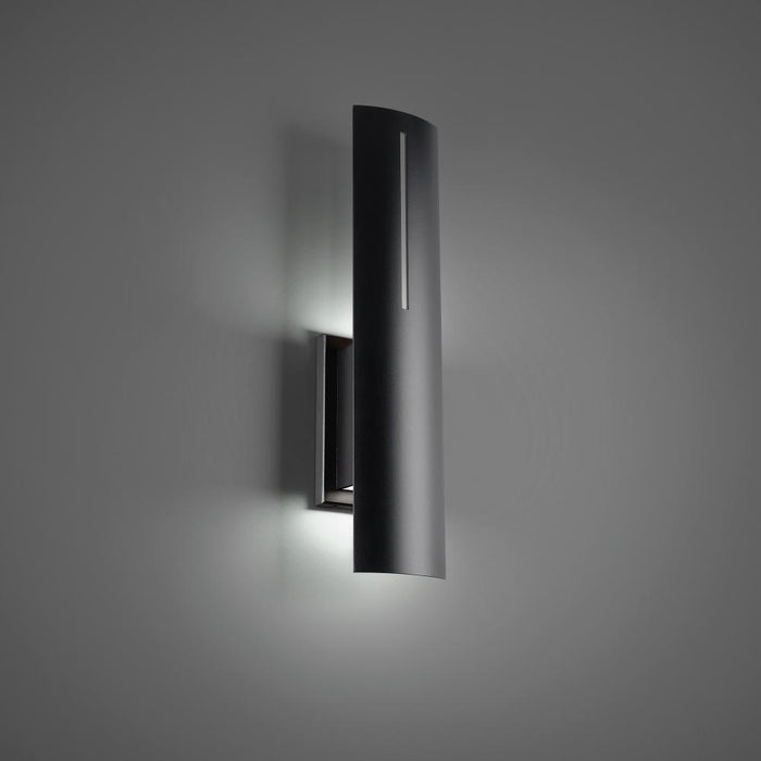 Aegis Outdoor Wall Sconce Light | WS-W22320-35-BK