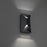 Maglev Outdoor Wall Sconce Light | WS-W24110-40-BK