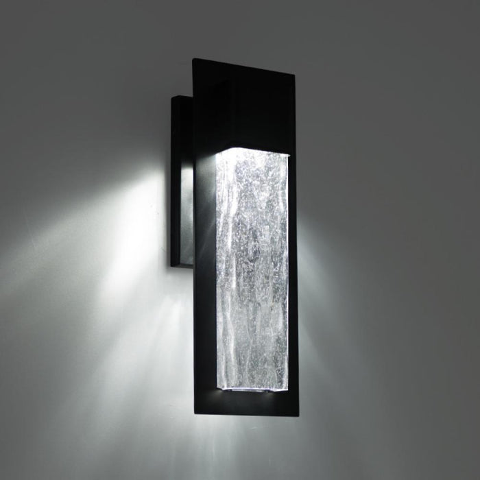 Mist Outdoor Wall Sconce Light | WS-W54025-BK