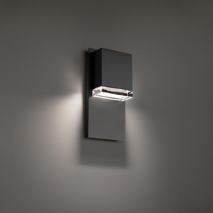 Draped Outdoor Wall Sconce Light | WS-W60418-27-BK
