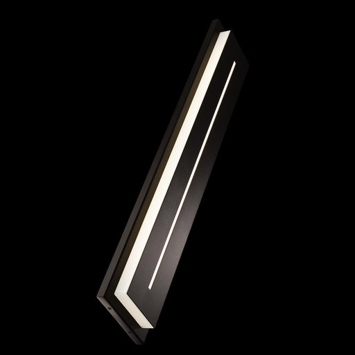 Midnight Outdoor Wall Sconce Light | WS-W66236-30-BK