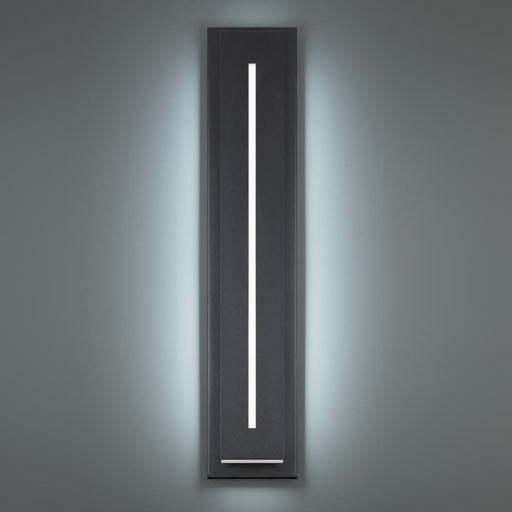 Midnight Outdoor Wall Sconce Light | WS-W66236-40-BK