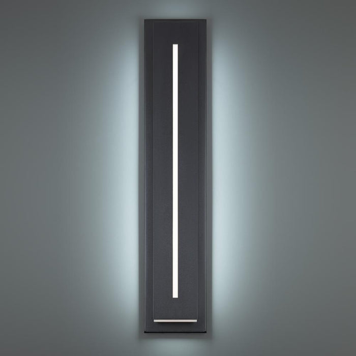Midnight Outdoor Wall Sconce Light | WS-W66236-35-BK