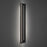 Midnight Outdoor Wall Sconce Light | WS-W66256-40-BK