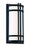 Skyscraper Outdoor Wall Sconce Light | WS-W68618-27-BK