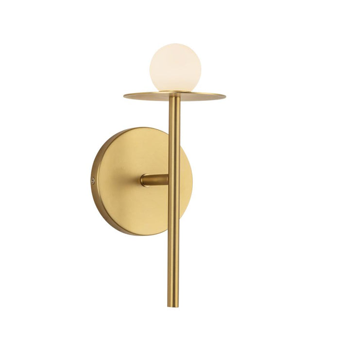 Elixir 10-in Brushed Gold Led Wall Sconce | WS15504-BG-UNV
