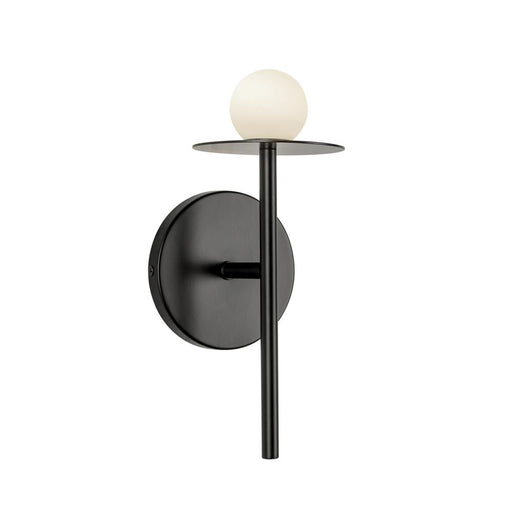 Elixir 10-in Black Led Wall Sconce | WS15504-BK-UNV