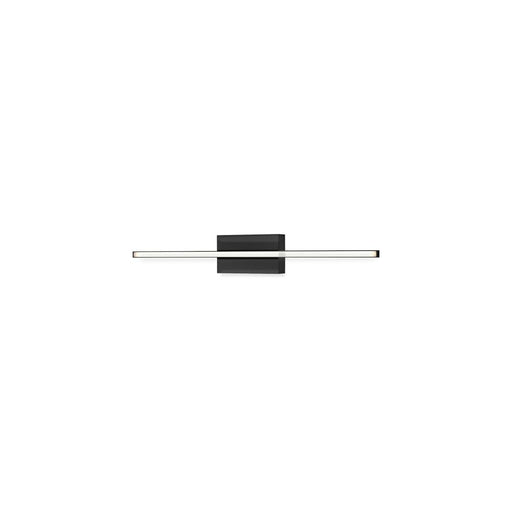 Vega Minor 24-in Black Led Wall Sconce | WS18224-BK-UNV
