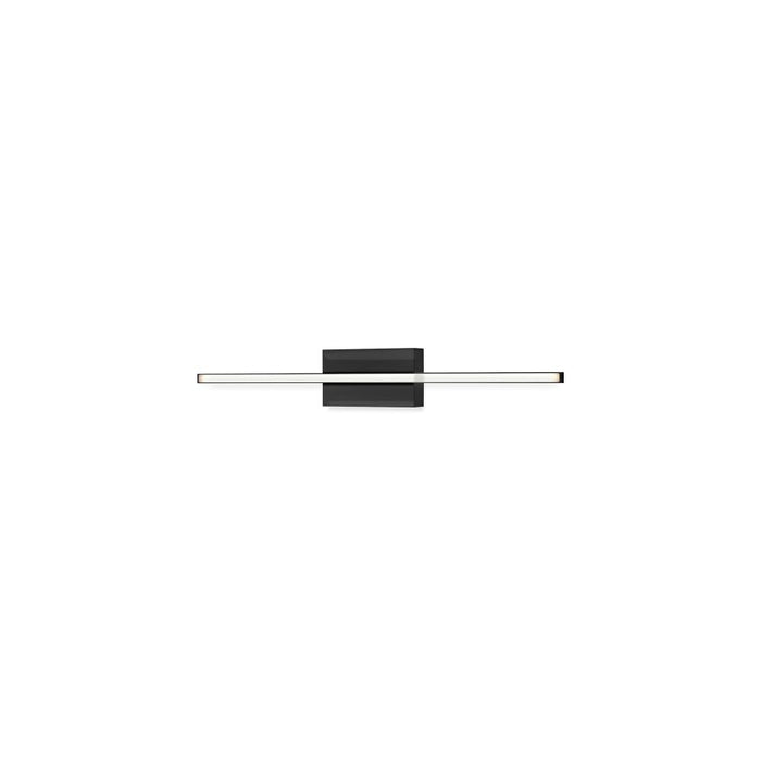 Vega Minor 24-in Black Led Wall Sconce | WS18224-BK-UNV