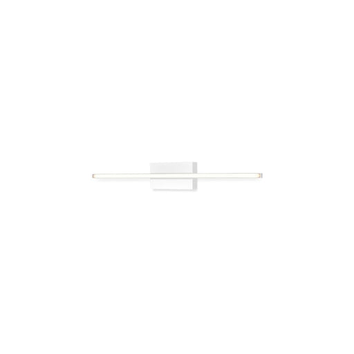 Vega Minor 24-in White Led Wall Sconce | WS18224-WH-UNV