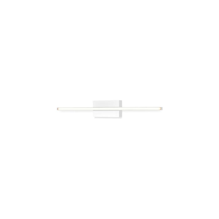 Vega Minor 24-in White Led Wall Sconce | WS18224-WH-UNV