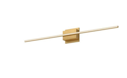 Vega Minor 36-in Brushed Gold Led Wall Sconce | WS18236-BG-UNV