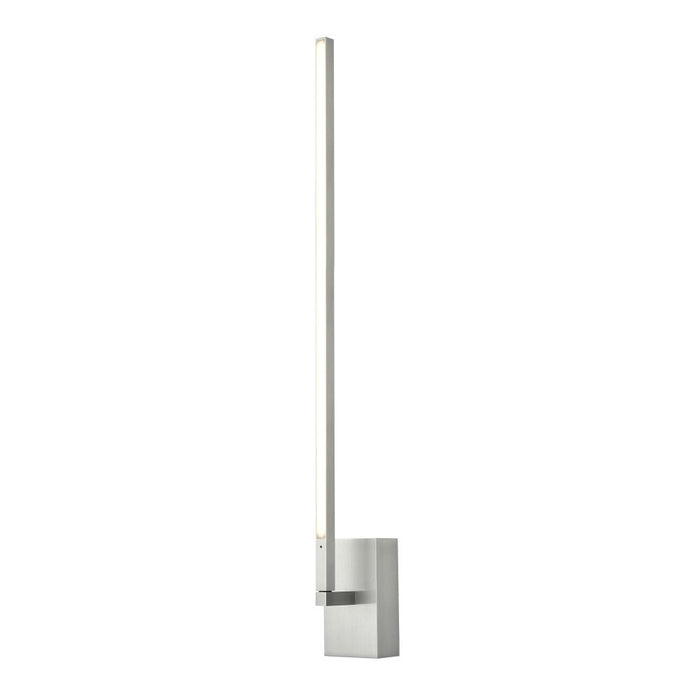 Pandora 25-in Brushed Nickel Led Wall Sconce | WS25125-BN-UNV
