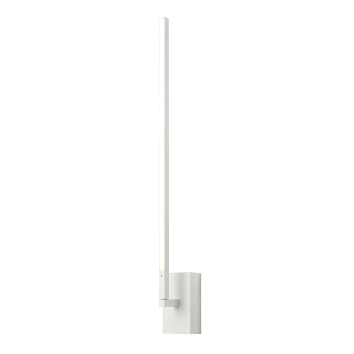 Pandora 25-in White Led Wall Sconce | WS25125-WH-UNV