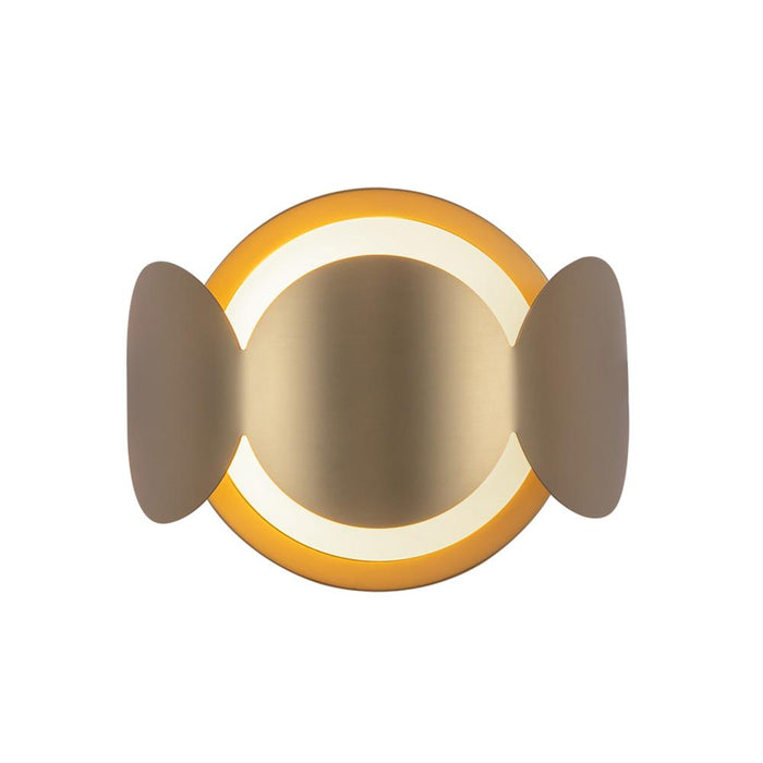 Ciel 10-in Brushed Gold/opal Glass Socket Wall Sconce | WS59810-BG/OP