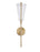Mulberry 24-in Brushed Gold/light Guide Led Wall Sconce | WS62524-BG/LG-UNV