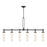Wynwood 52-in Urban Bronze/glossy Opal 6 Lights Linear Pendant | LP355652UBGO