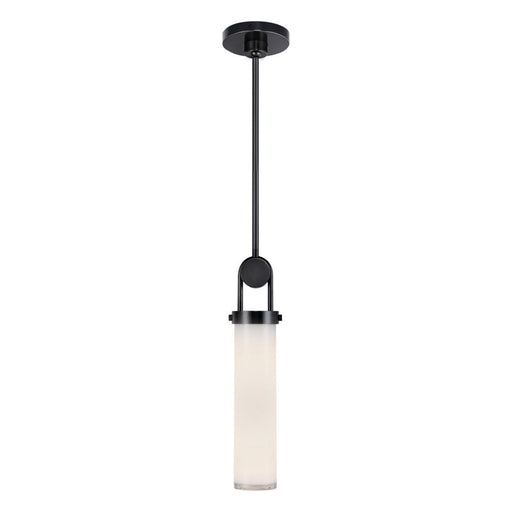 Wynwood 15-in Urban Bronze/glossy Opal 1 Light Pendant | PD355015UBGO