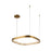 Yukon 19-in Vintage Brass Led Pendant | PD78019-VB