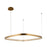 Yukon 31-in Vintage Brass Led Pendant | PD78031-VB