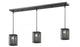 3 Light Linear Chandelier | Z6-58MP-C-3BRZ