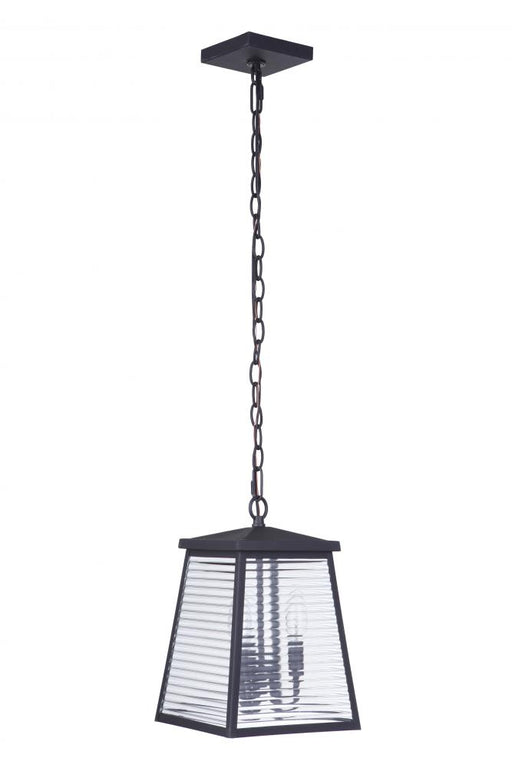 Craftmade Armstrong 3 Light Outdoor Pendant in Midnight