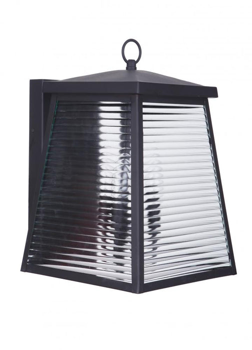 Craftmade Armstrong 3 Light Large Outdoor Wall Lantern in Midnight