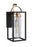 Craftmade Neo 1 Light Large Outdoor Wall Lantern in Midnight/Satin Brass