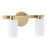 2 Light Vanity Light / Murale De Salle De Bain 2 Light | 207033A