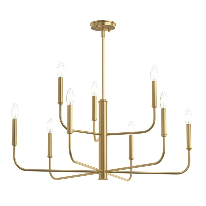Reines Nine-light Two-tier Chandelier | P400449-191
