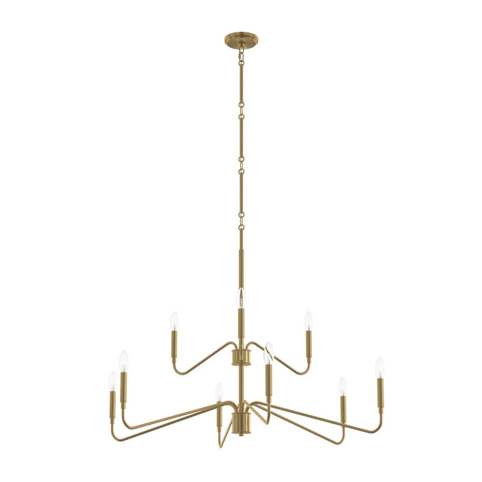 Pilar Two-tier Nine-light Chandelier | P400474-191