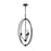 Jheni Three-light Foyer Pendant With Clear Glass Shades | P500512-31M