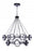 Craftmade Context 15 Light LED Chandelier in Flat Black