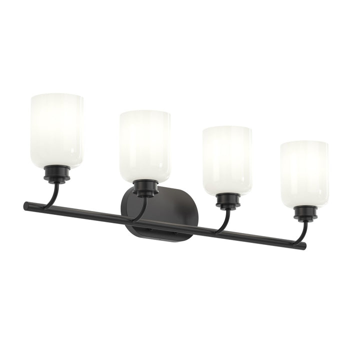 Reines Four-light Bath Vanity With Opal Glass Shades | P300580-31M