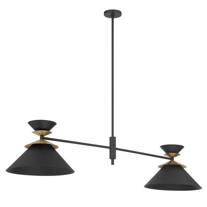 4 Light Linear Chandelier / Lustre Lineair 4 Light | 207317A