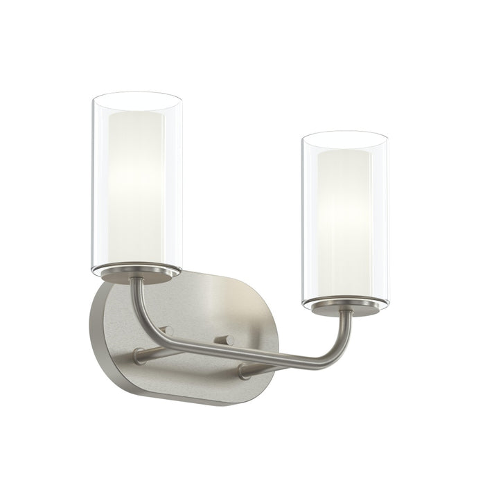 Mack Two-light Vanity Light With Layered Glass Shades | P300575-009