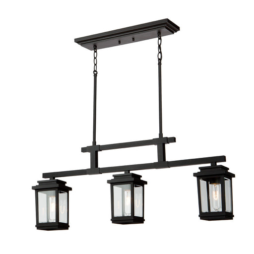 Freemont 3-light Outdoor Chandelier | AC8197BK