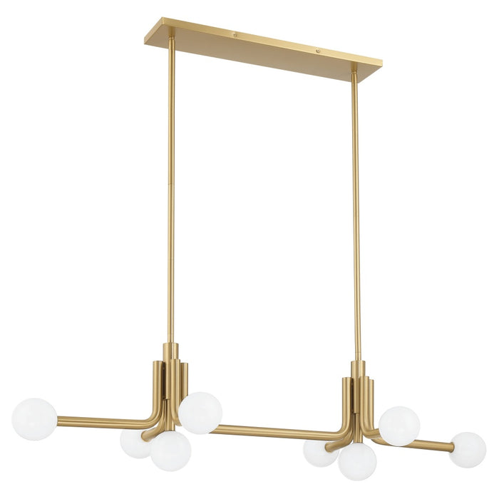 8 Light Linear Chandelier / Lustre Lineair 8 Light | 207355A
