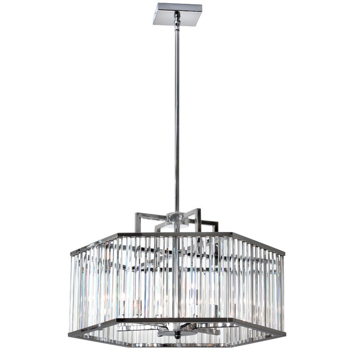 Dainolite 6 Lights Crystal Chandelier