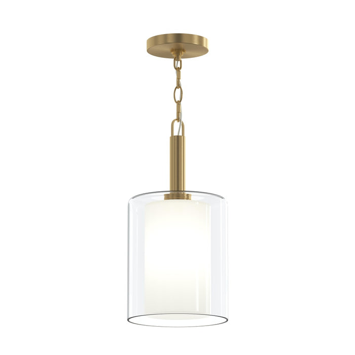 Mack One-light Pendant With Layered Glass Shade | P500515-191