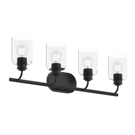Reines Four-light Bath Vanity With Clear Glass Shades | P300568-31M