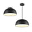 20in 21 Pendant And Flush Mount, Universal Driver Black | NAPF20CCUNVBK