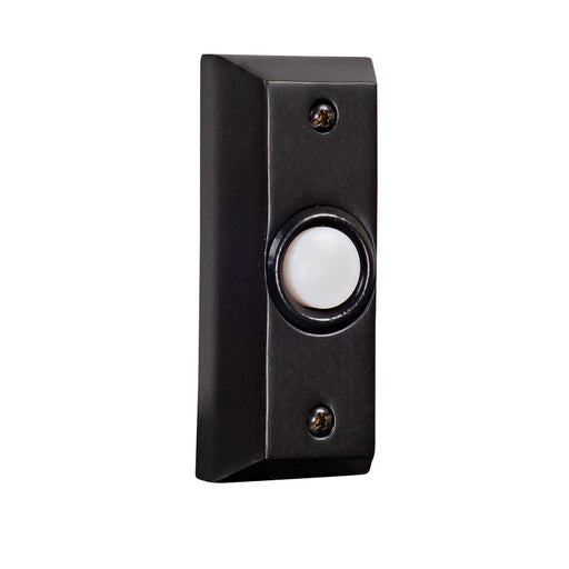 Craftmade Surface Mount Rectangle Lighted Push Button in Bronze