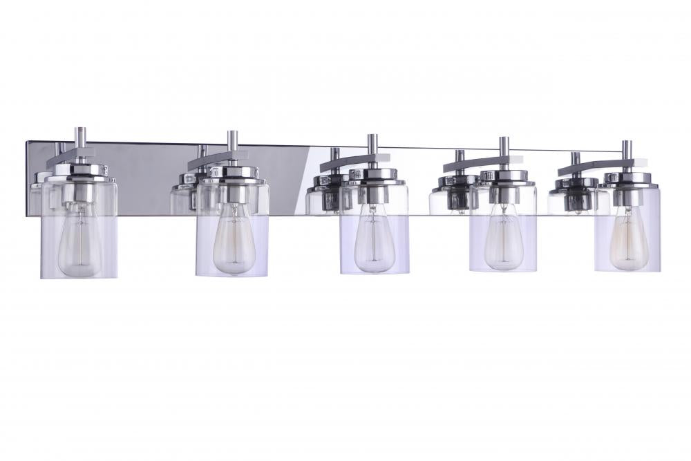 Craftmade Reeves 5 Light Vanity in Chrome