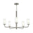 Mack Five-light Chandelier With Layered Glass Shades | P400475-009