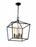 Matteo Scatola Rusty Black & Aged Gold Brass accents Chandelier