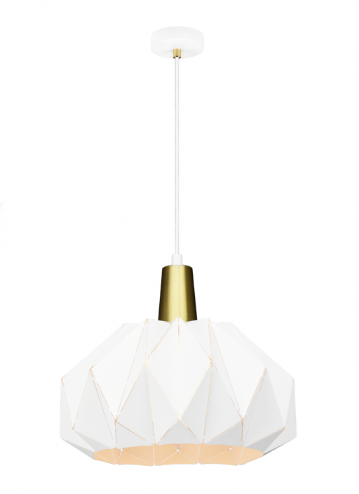 Matteo The Origami White Pendant